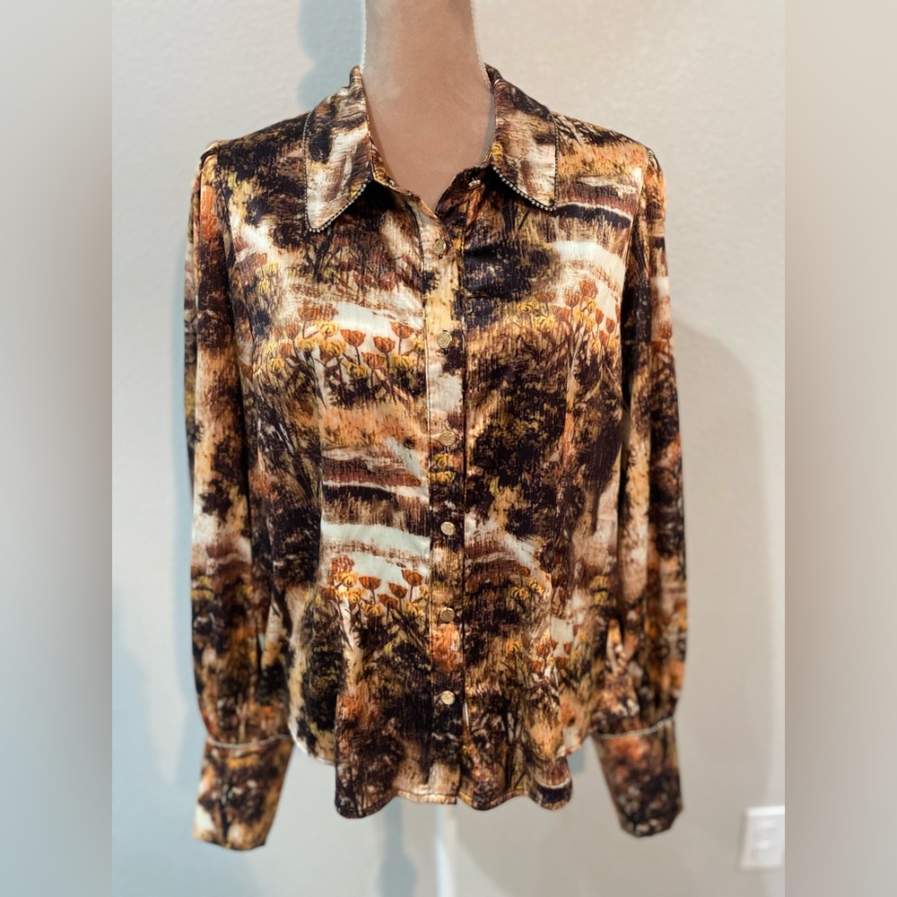Sterling & Stitch Western Blouse